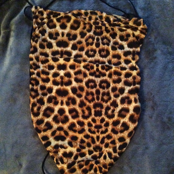 Strappy Leopard Bodysuit - Picture 4 of 4
